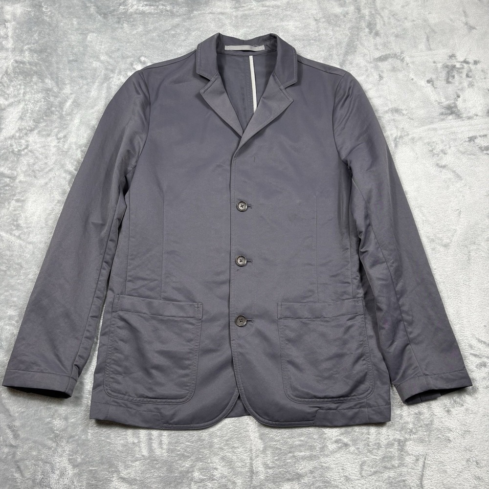 Rohan Gray Two Button Journal Semiformal Jacket Mens Size 40R 100% Polyamide